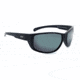 Optic Nerve Old Salt Sunglasses, Matte Black Frame, Polarized Smoke Lens 82005