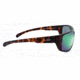 Optic Nerve Old Salt Sunglasses, Matte Demi Frame, Polarized Copper Lens w/Green Mirror Lens 82004