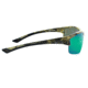 Optic Nerve One Archer Sunglasses, Matte Camo Frame, Polarized Smoke with Green Mirror Lens 18039
