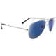 Optic Nerve Estrada Sunglasses, Shiny Silver, 18027