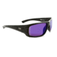 Optic Nerve One Gamefish Sunglasses, Matte Black Frame, Polarized Brown with Blue Mirror Lens 17024