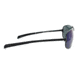 Optic Nerve One Siege Sunglasses, Matte Black Frame, Polarized Smoke with Blue Mirror Lens 16014