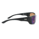 Optic Nerve One StrikezOne Sunglasses, Shiny Black Frame, Polarized Brown with Blue Mirror Lens 17021