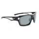 Optic Nerve Variant Polarized Sunglasses, Two-Tone Black Frame, Lens 2 Sets- Polarized Smoke w/Silver mirror, Copper 21829