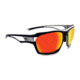 Optic Nerve Variant Sunglasses, Matte Lite Gunmetal Frame, Lens 2 Sets- Smoke w/Red Mirror, Copper 21802