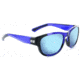 Optic Nerve Vesper Sunglasses, Shiny Crystal Navy w/ Matte Black, 21903