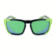 Optic Nerve Vettron Sunglasses, Matte Black w/Matte Aluminum Green Frame, Lens 2 Sets- Smoke w/ Green Mirror, Copper 21806