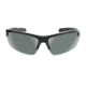 Optic Nerve Voodoo Sunglasses, Shiny Black Frame, Lens 2 Sets- Grey w/Silver Flash, Copper 21815