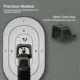 OpticGard Scope Cover for Holosun 507 COMP, Black , OGH507COMP02