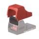 OpticGard Scope Cover for Holosun SCS MP2, Red, One Size, OGHSCSMP206