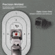 OpticGard Trijicon RMR HD Red Dot Sight Cover, Black, One Size, OGTRHD02