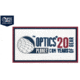 OpticsPlanet Exclusive OpticsPlanet 20th Anniversary Morale Patch, White, OP20PATCH
