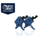 OpticsPlanet Exclusive CMC Triggers AR-15 Drop-in Single Stage Trigger Group,Flat,3.5lb Pull Weight,NRA Blue, 91503 BLUE