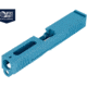 OpticsPlanet Exclusive EC Defense MK-2 Stripped G19 Pistol Slide, Titanium Blue, EC-MK2 TITANIUM BLUE