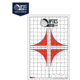 OpticsPlanet Exclusive EZ2C Targets Style 10, Best Sight In Target, 25 Pack, Red/Black/White, EZ2CS010