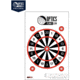 OpticsPlanet Exclusive EZ2C Targets Style 15, Dart Board on High Quality White Paper, 25 Pack, EZ2CS015