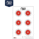 OpticsPlanet Exclusive EZ2C Targets Style 24, Orange and Black Ink on High Quality White Paper, 25 Pack, EZ2CS024