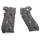 OpticsPlanet Exclusive Hogue Handgun Grip, SIG Sauer P220 DA/SA, G10, Piranha Pattern, Black/Grey, Sig P220, 20737-7SIG