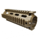 OpticsPlanet Exclusive M4 Cerakote Quad Rail Handguard, Carbine Length, Cerakote, Flat Dark Earth, NSN N, XOP-M4QRC, EDEMO1