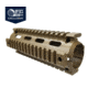 OpticsPlanet Exclusive M4 Cerakote Quad Rail Handguard, Carbine Length, Cerakote, Flat Dark Earth, NSN N, XOP-M4QRC, EDEMO1