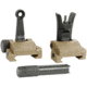 OpticsPlanet Exclusive Midwest Industries Combat Rifle Sight Set, Front &amp; Rear, Magpul FDE Cerakote, MI-CRS-SET-FDE