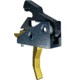 OpticsPlanet Exclusive Rise Armament OPMOD RA-240 Hex Enhanced Rifle Trigger, AR-15, 3.5lb Pull, Gold, RA-240-HEXC-TiN