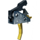 OpticsPlanet Exclusive Rise Armament OPMOD RA-240 Hex Enhanced Rifle Trigger, AR-15, 3.5lb Pull, Gold, RA-240-HEXC-TiN
