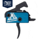 OpticsPlanet Exclusive RISE Armament RA-240 Enhanced Rifle Trigger, Curved, 3.5lb Pull, Blue/Black, RA-240-ERT