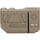 OpticsPlanet Exclusive Strike Industries Micro QUAD V Threaded 9mm Compensator, 1/2x28, Cerakote, Flat Dark Earth, SI-MC-QUAD-V-FDE