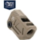 OpticsPlanet Exclusive Strike Industries Micro QUAD V Threaded 9mm Compensator, 1/2x28, Cerakote, Flat Dark Earth, SI-MC-QUAD-V-FDE