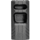 OpticsPlanet Exclusive Strike Industries Strike Micro QUAD V Threaded 9mm Compensator, 1/2x28, Black, SI-MC-QUAD-V