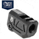OpticsPlanet Exclusive Strike Industries Micro QUAD V Threaded 9mm Compensator, 1/2x28, Phosphate, Black, SI-MC-QUAD-V