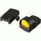 OpticsPlanet Exclusive Red Dot Mini Reflex Sight, 5 MOA Dot, Black, 12132