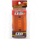 Optronics MCL0032ABS One LED Mark Light Ovl Black Bse, MCL0032ABS