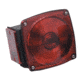 Optronics Square Single Stud Mount Stop/Turn/Tail Light Left Side, License Light, ST7RS