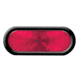 Optronics St-70 Series 6 Oval Stop/Turn/Tail Light Kit, Red, ST70RK