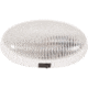 Optronics Surface-Mount Porchlight - Clear Oval, White Housing, RVPL7CFS