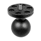 Orion Coolers RAM 1in Ball with 1/4in-20 Stud for Cameras/Camcorders/Video, Black 8987