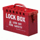 Brady 13 Lock Group Lock Box Blue 262-45190, Unit EA