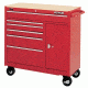 Waterloo 41in 12-drawer Bb Cart Red W/l 797-TRX4112, Unit EA