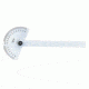 L.S. Starrett C19 Steel Protractor 0-180 6 681-50127, Unit EA