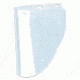 Fibre-Metal 9-3/4x19inclear Face Shield 280-4199CL, Unit EA