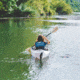 Oru Kayak Inlet Foldable Kayak, White, Large, OKY501-ORA-IN