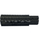 Osprey Global Mid Length Free Floating Handguard, Black, HG-OSP-MLFF