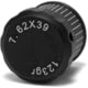 Osprey Global BDC Elevation Turrets For Tactical Riflescopes, 7.62x39mm, 165 Grain, Black, TA7.62x39BDC