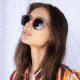 OTIS OMAR X Sunglasses, Crystal Peach/Smokey Blue Polar, 52-23-140, 135-2101P