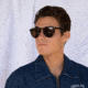 OTIS OMAR X Sunglasses, Matte Dark Tort/Brown Polar, 52-23-140, 135-2001P