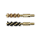 Otis Technology Bore Brush, .17cal, 2 Pack, 1 nylon/1 bronze, Small FG-317-NB