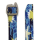 OTTE Gear Aloha Now Tiger Stripe Belt 1.5 in, Blue Hawaii, Extra Large, ACC-BLT-ANTS-BH-XL