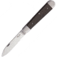 OTTER-Messer 261RAU Carbon Steel Blade Pocket Knife, 3.5in Satin Carbon Steel Blade, Smoked Oak Handle, Smoked, 261 RAU